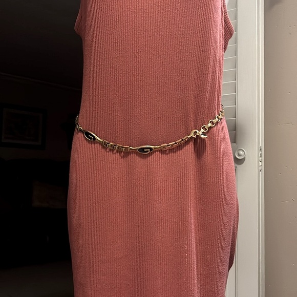 GUCCI Gold and Black Women's Belt - Picture 6 of 12